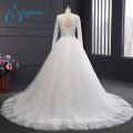 Lace Appliques Tulle Simple Elegant Sexy Wedding Dress 2017